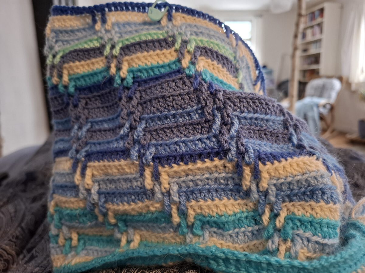 Ein Jahr Häkeln – meine Temperaturdecke